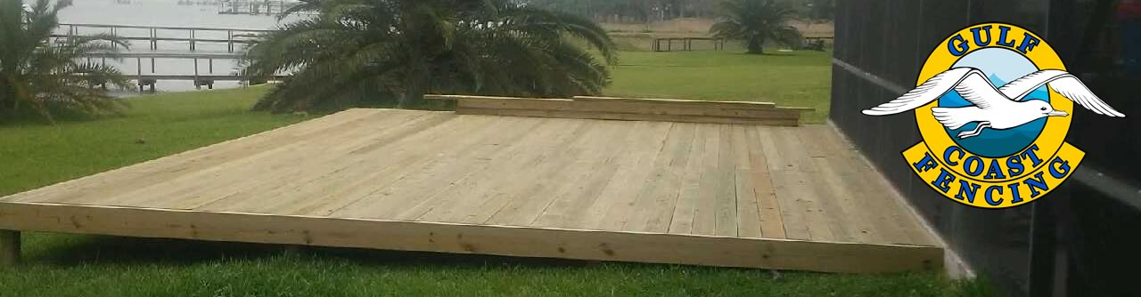 Deck Building Contractor in Rockport Texas